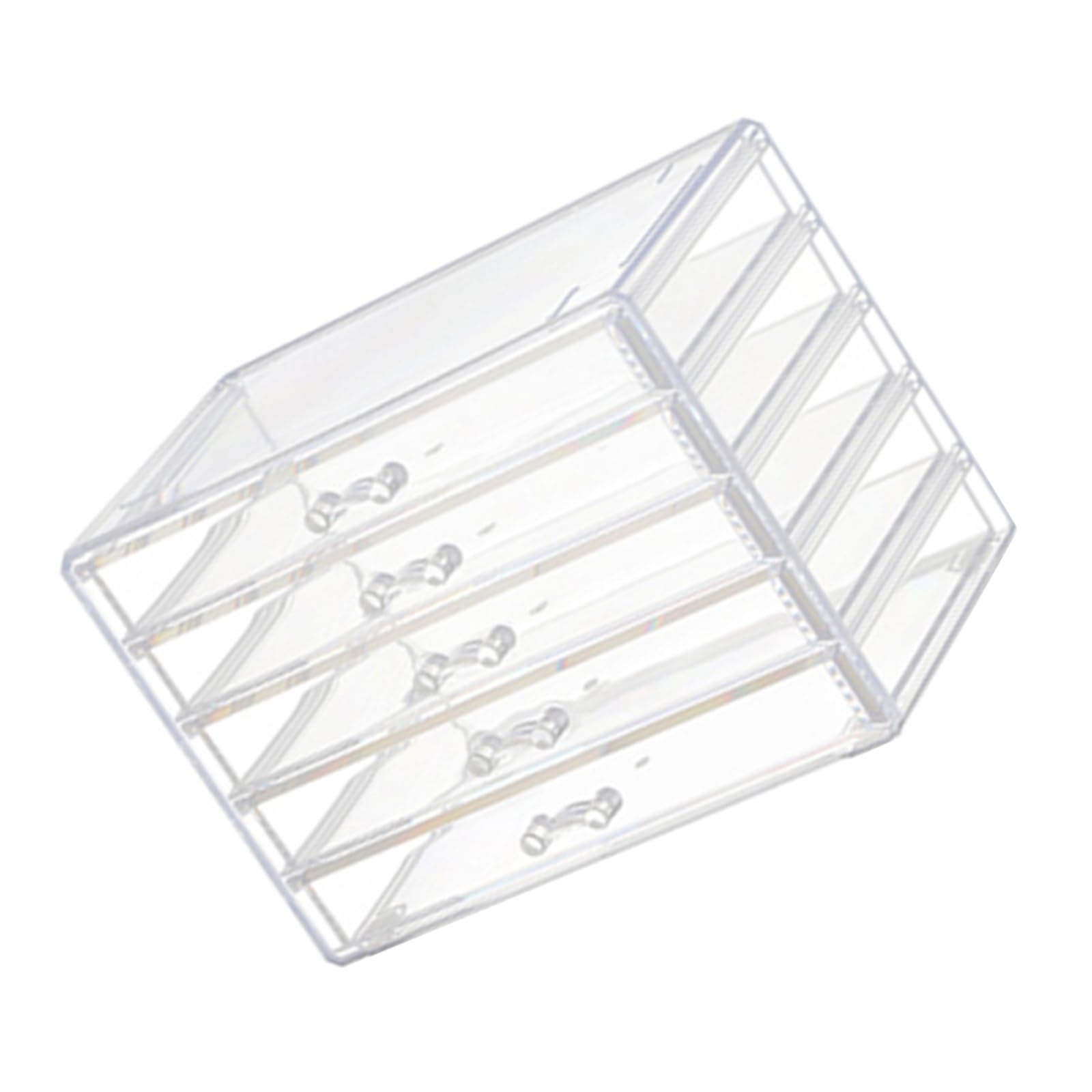 Make up und Schmuckschubladen Organizer aus Acryl, Schönheitsbehälter mit mehrschichtigem Design für Zuhause und den Schminktisch, Schminkschubladen Organizer
