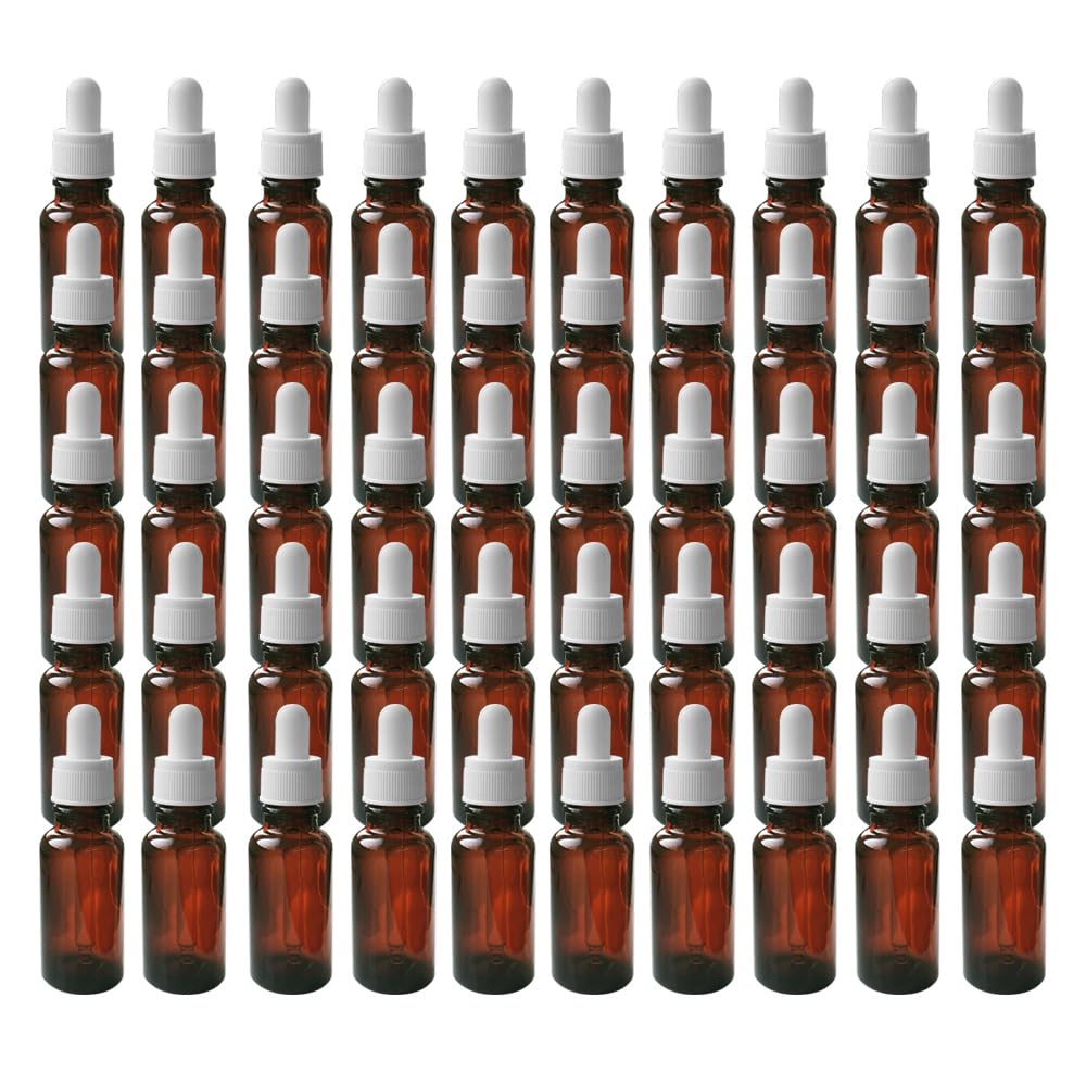 Frasco cuentagotas 20ml para flores de Bach (pack de 50 unidades)
