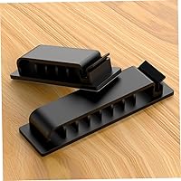 Vista 7 de KJHBV 4pcs Organizer Wire Cable Car Cable Fixation Cord Clips for Desk B0bncs4nct Adhesive Cord Wire Management Holder Wire Cord Holder Organizador