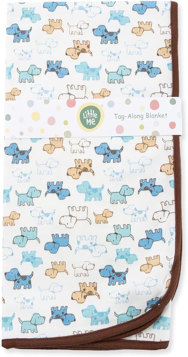 Blankets for Baby Boys' Cute Puppies Swaddling Receiving Blanket