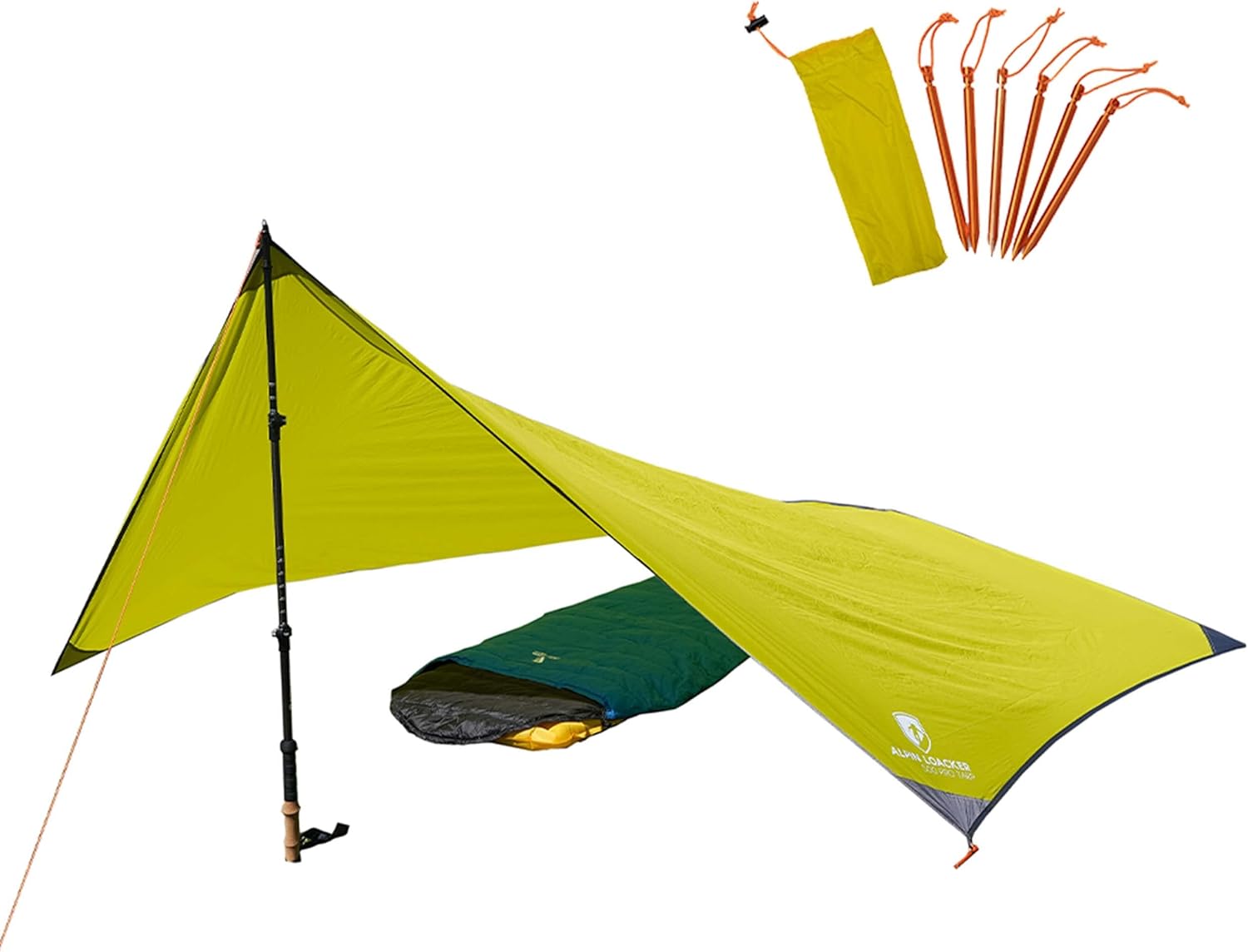 ALPIN LOACKER Wingtarp 500 Bâche ultra légère imperméable comme voile d