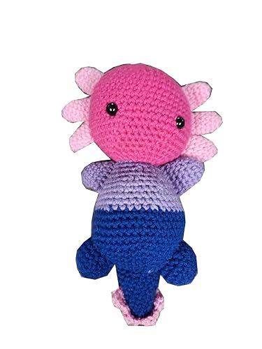 Crocheted Pride Axolotl Non Binary