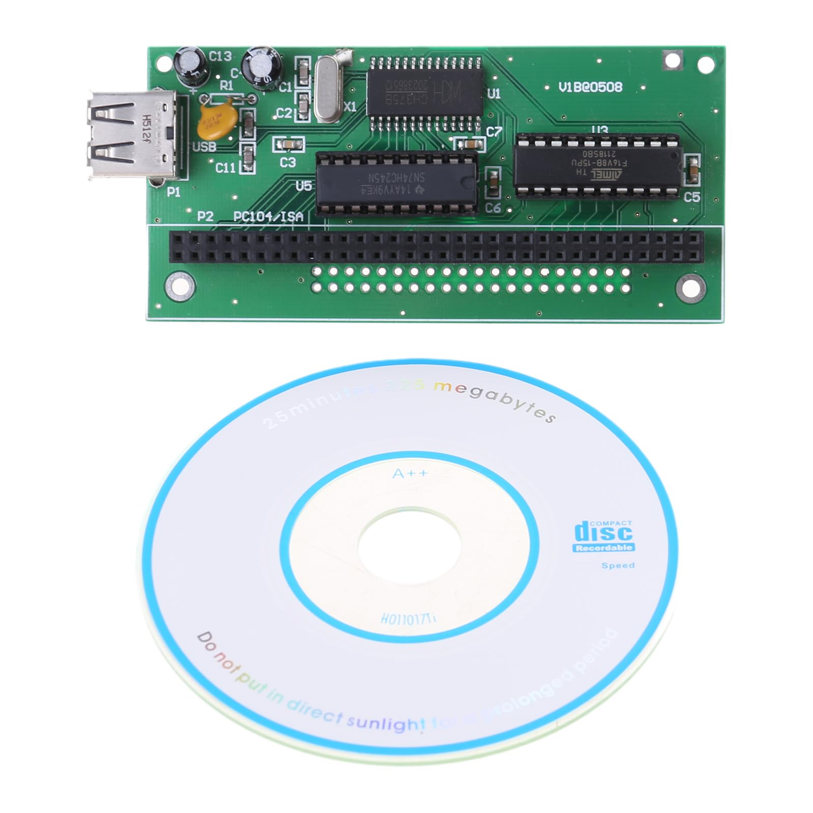 Scheda adattatore PC104 a USB PC104-USB per lo scambio di dati, scheda di conversione per sistemi informatici di controllo industriali