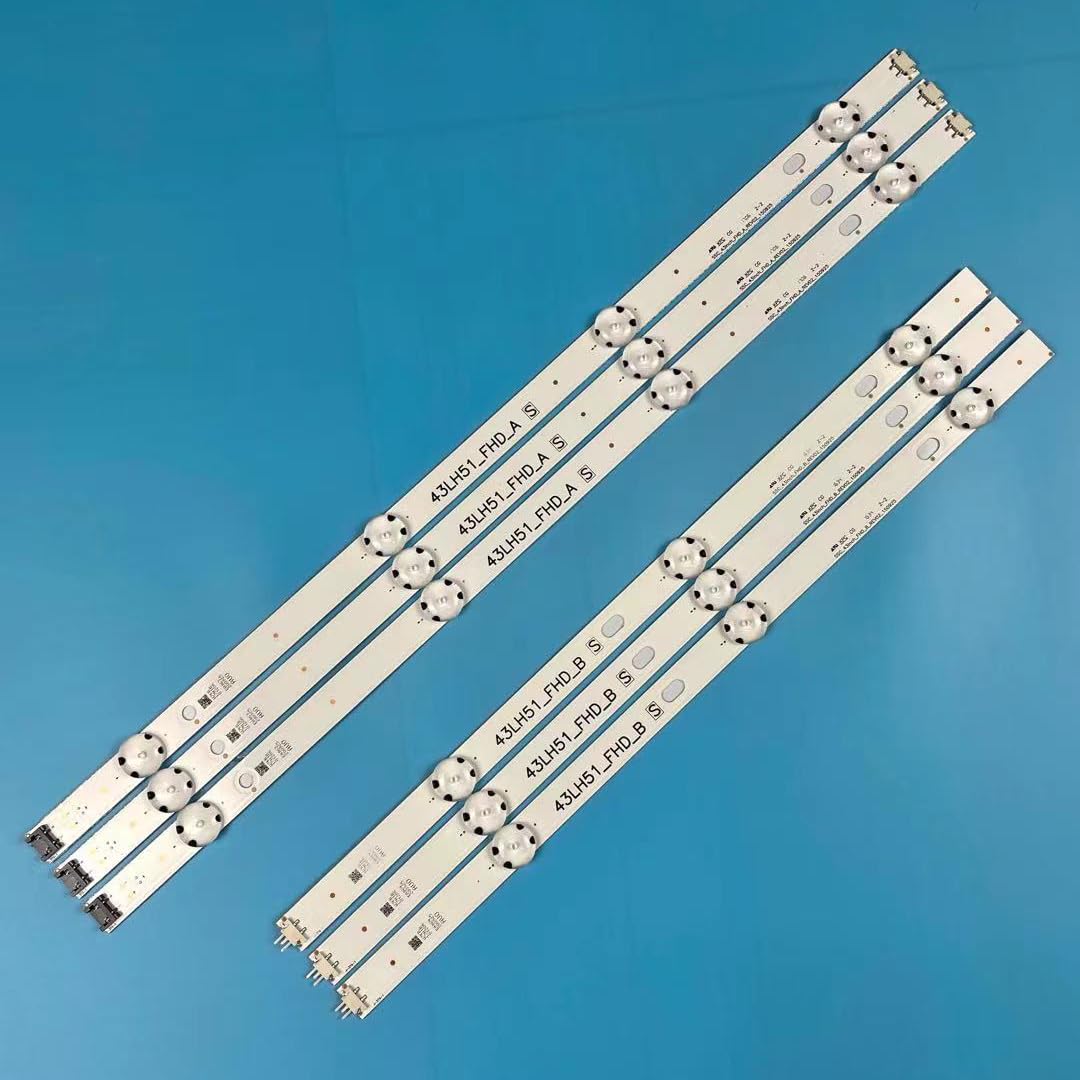 BAVALU Backlight Strip 43LH51_FHD_A 43LH51_FHD_B For LG 43'' TV 43LH5700-UD 43LH570A 43LH590-ZD 43LJ515V 43LX300C HC430DUE HC430DUN
