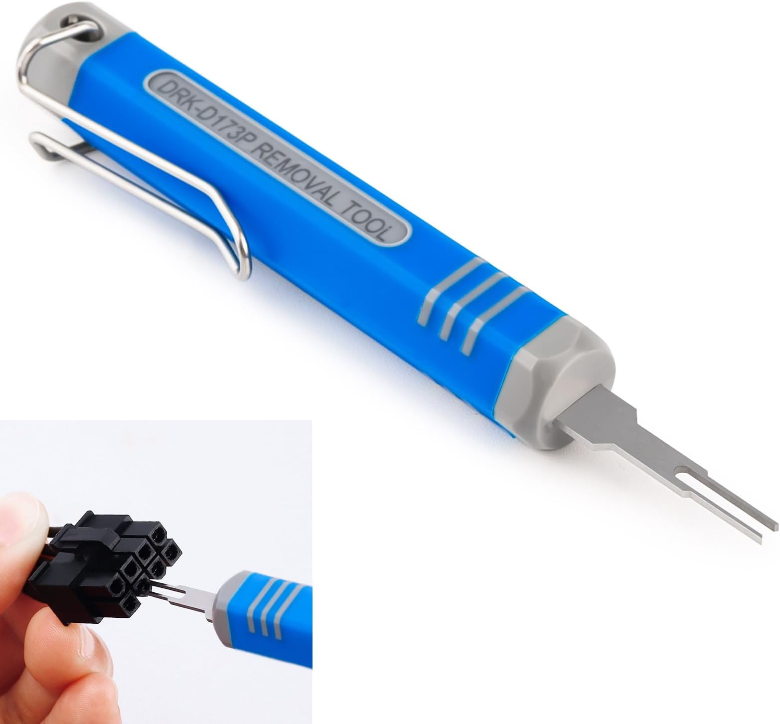 DRK-D173P Molex 11-03-0044 Mini-Fit Jr. Extraction Tool Molex Pin Extractor Tool Molex Pin Removal for ATX EPS PCI-E Connectors Terminal Release Tool ATX Pin Removal Tool