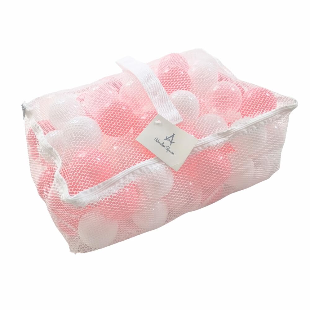 Wonder Space Soft Pit Balls, Chemical-Free Crush Proof Plastic Ocean Ball, BPA Free with No Smell, Safe for Toddler Ball Pit/Kiddie Pool/Indoor Baby