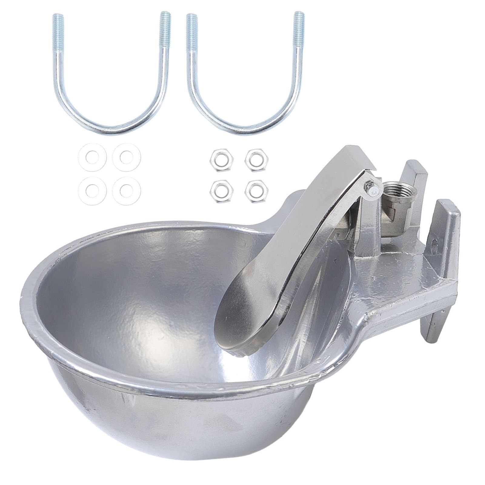 Bebedero Automático para Caballos, Solución Eficiente para Beber, para Ganado, Perros, Acero Inoxidable, 1 Paquete