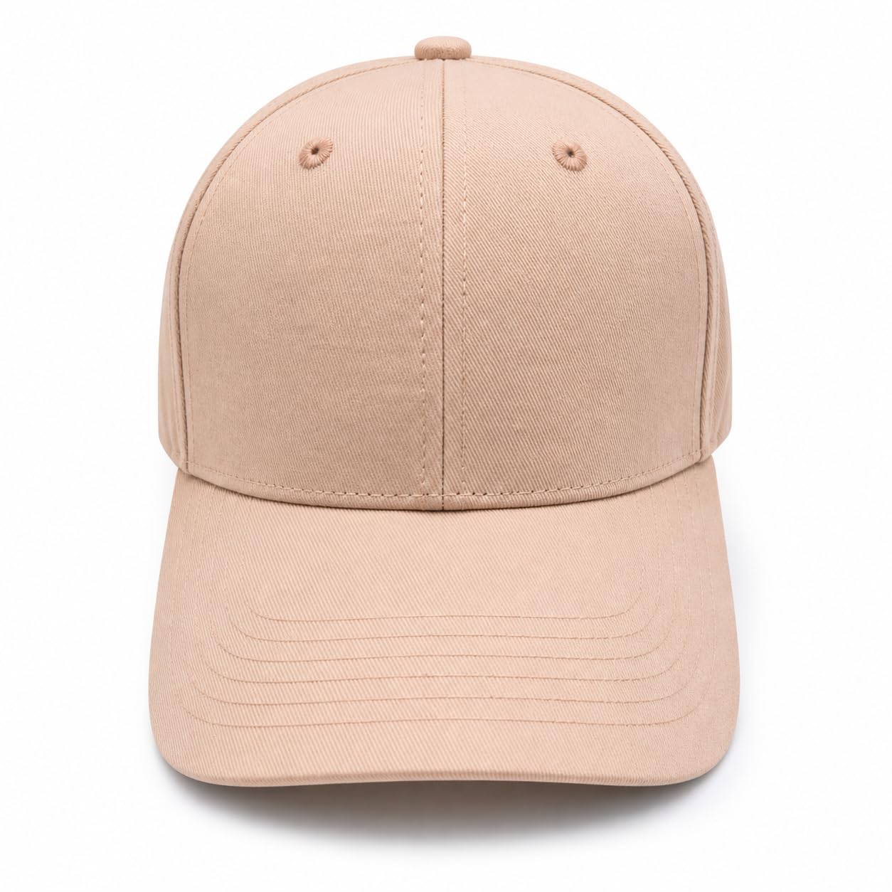 MINISO Solid Baseball Cap – Peach | 100% Cotton, Adjustable Closure, Comfortable & Classic Sun Protection-picture-39
