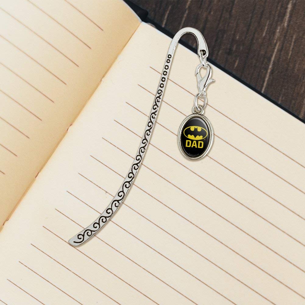 Batman Arkham Asylum Video Game Joker Metal Bookmark Page Marker With Oval Charm