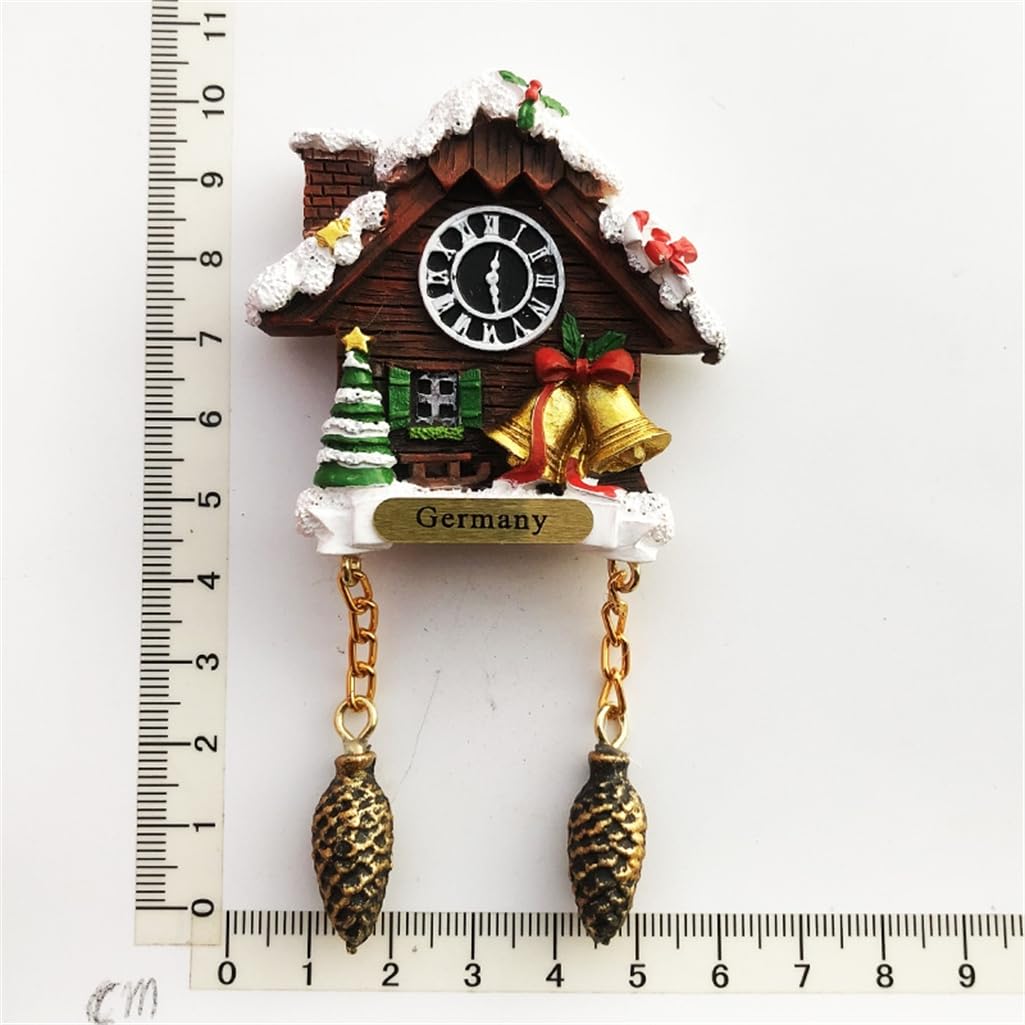 Orologio A Cucù Heidelberg Germania Magnete Da Frigorifero Souvenir 669567