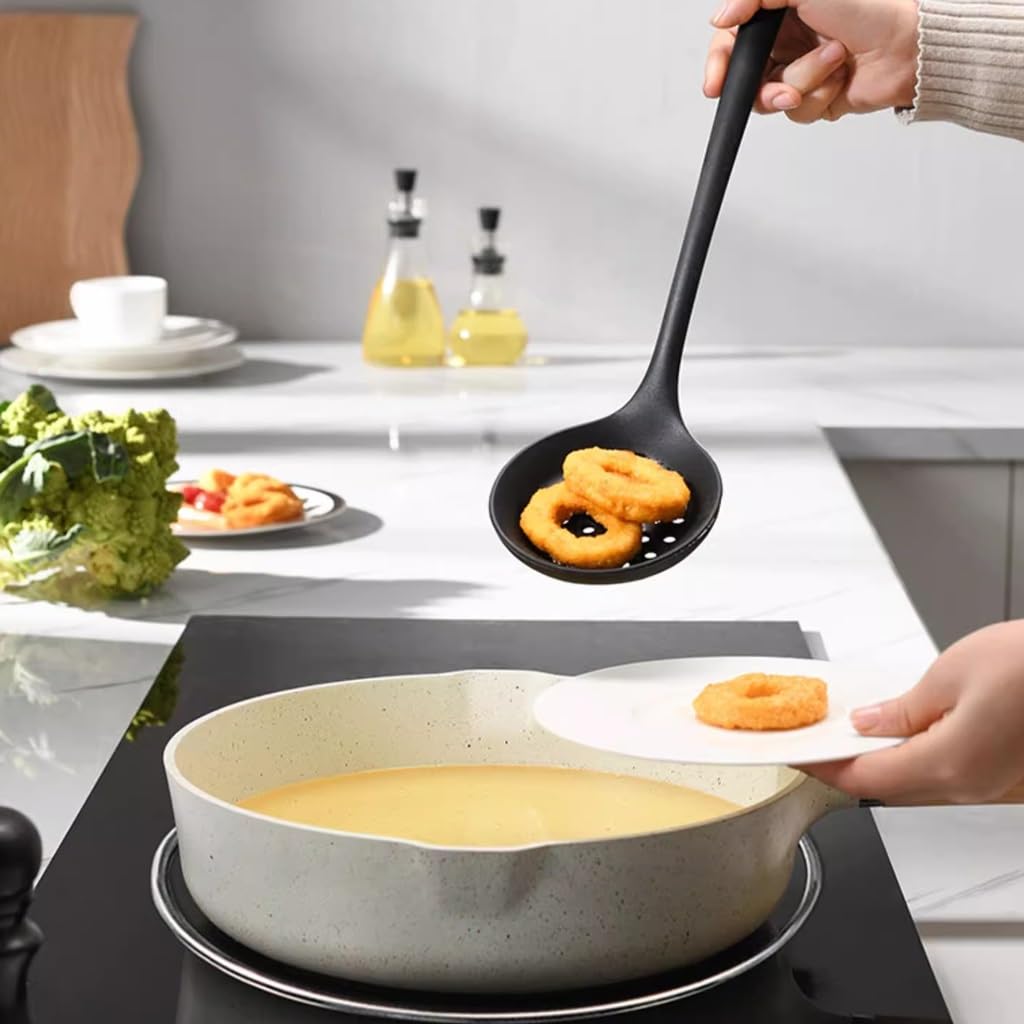 Juego de Utensilios de Cocina, for sartén Antiadherente, cucharón y espátulas for Wok