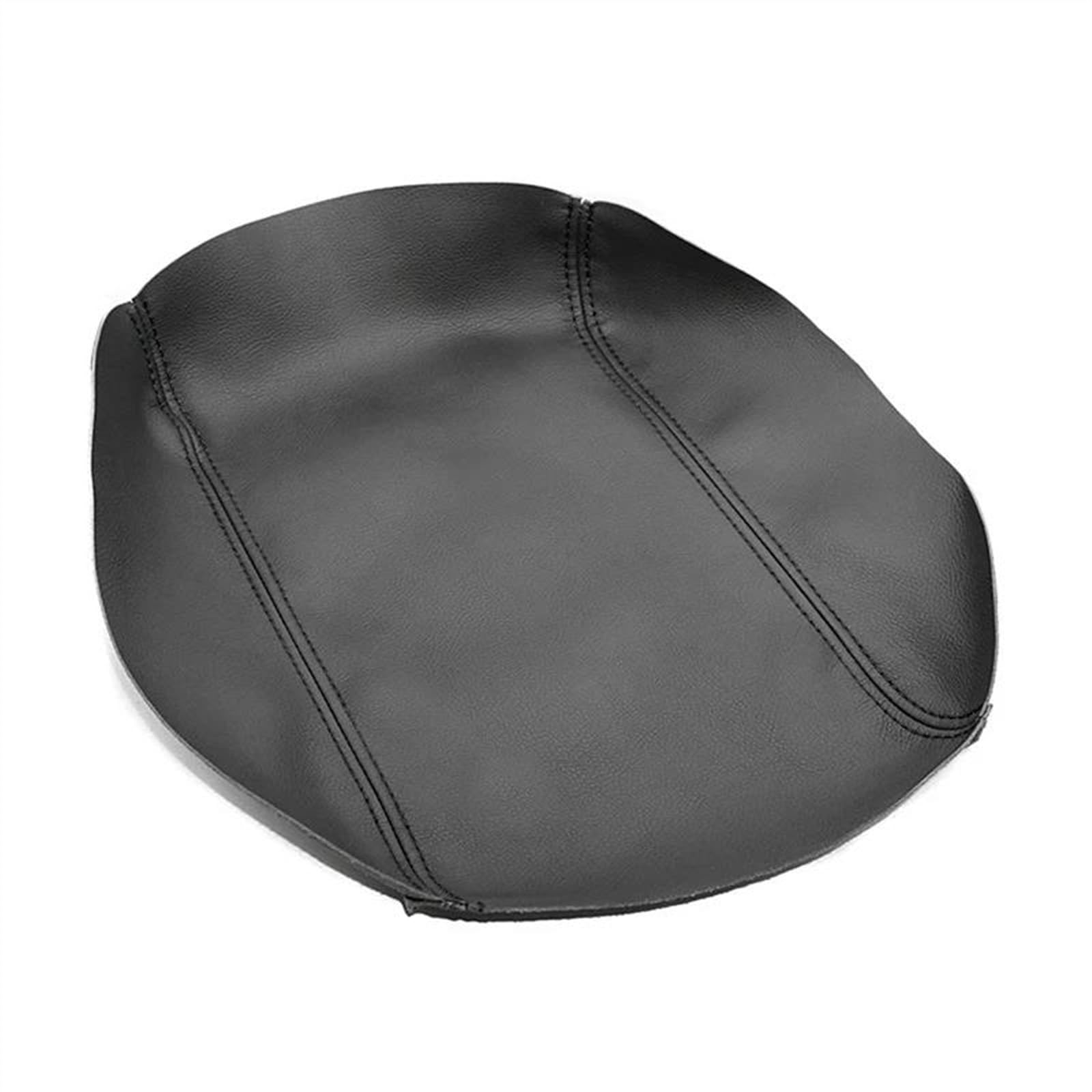 Piwine Black Car Decoration Car Accessories Center Console Lid Armrest Box Leather Cover Sticker Trim For 4Runner 2010-2018(Black)