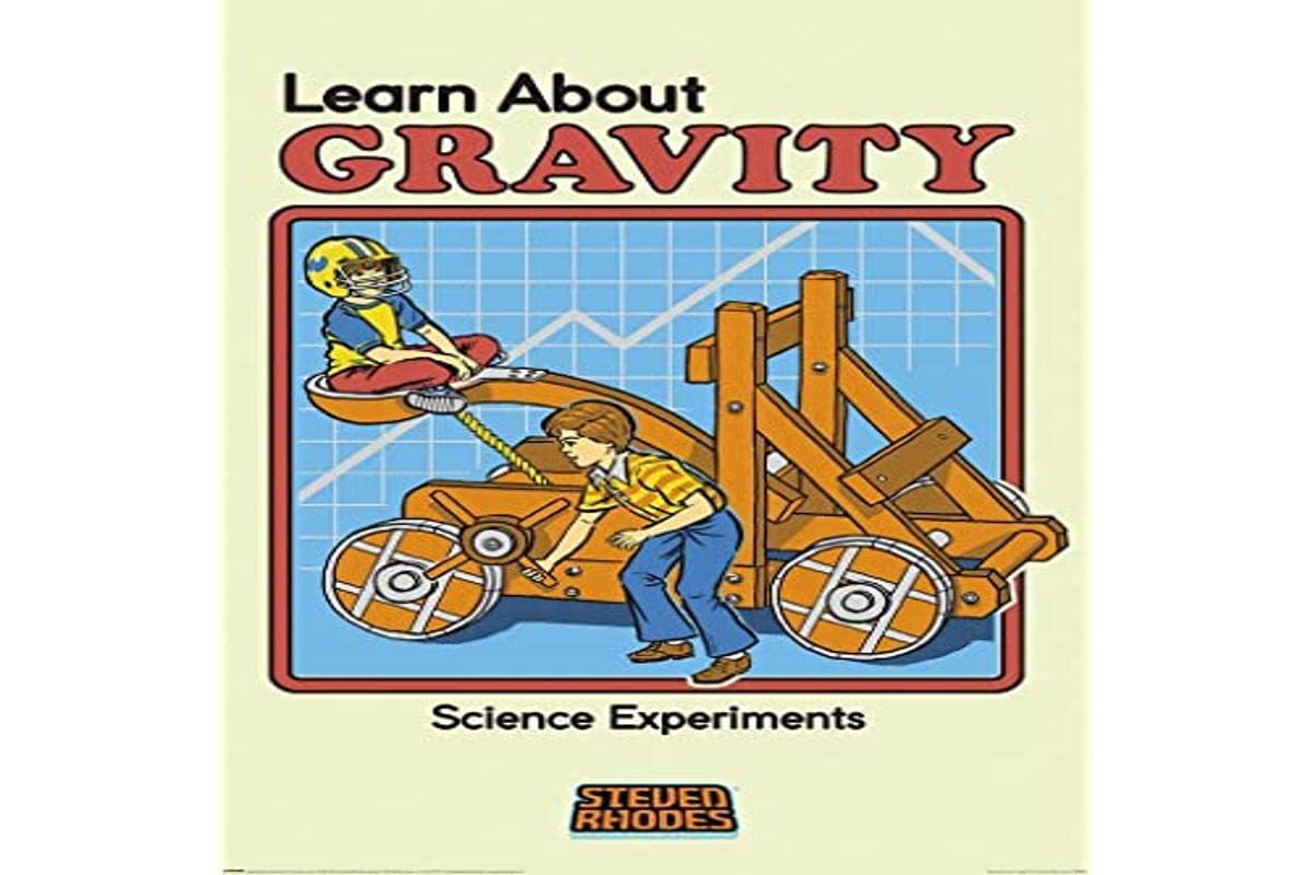 Pyramid International Steven Rhodes Learn.. About Gravity Poster