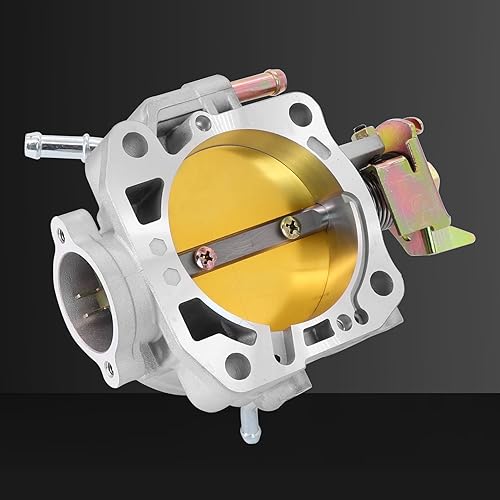 Vista 15 de Cuerpo del acelerador del colector de admisión de 2.756 in Reemplazar para K-Series K20 K24 RBC/RRC/PRB/PRC Patrón Acura RSX