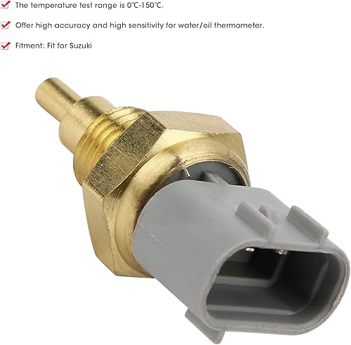 Miniatura 2 de Reemplazo del sensor de temperatura del agua del sensor de temperatura del refrigerante del motor para Suzuki 13650-50F01