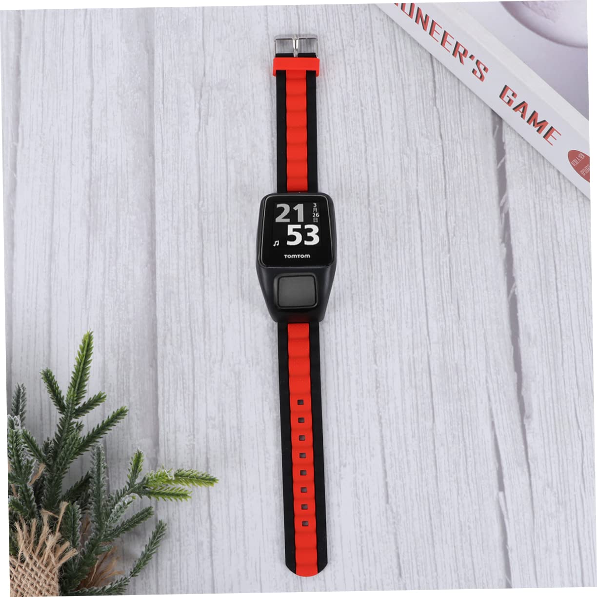 OSALADI Runner 3 Correa De Reloj Correas De Reloj De Silicona Para Hombres Correa Para Hombre Bandas De Silicona Para Hombres Accesorios De Reloj De Reemplazo Runner 3 Banda Runner 3