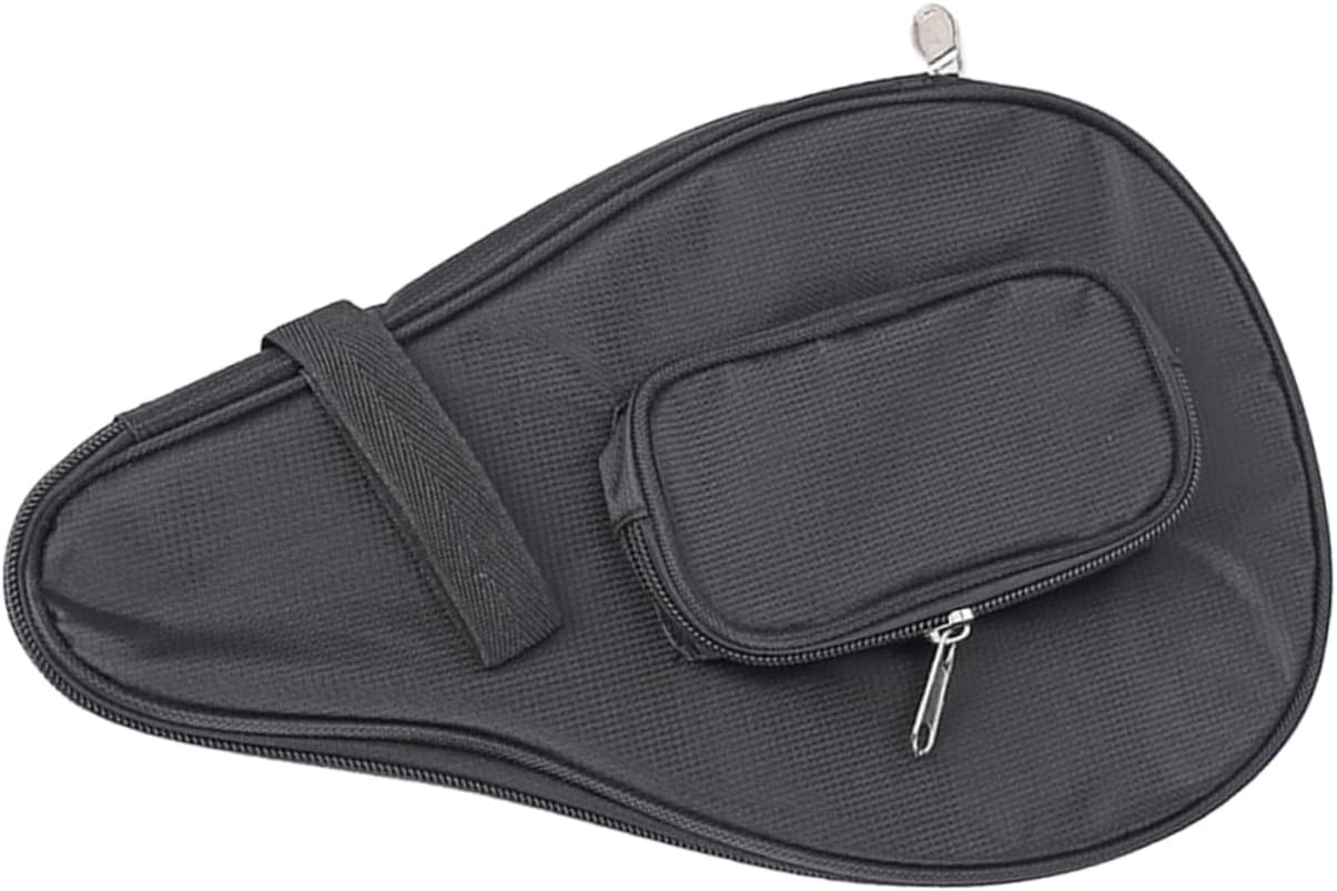 Table Tennis Racket Bag Sturdy Gourd-Shaped Storage Case for Rackets Waterproof and Protective Organizer for Boys and Girls and Adults for Sports and Game Accessories
