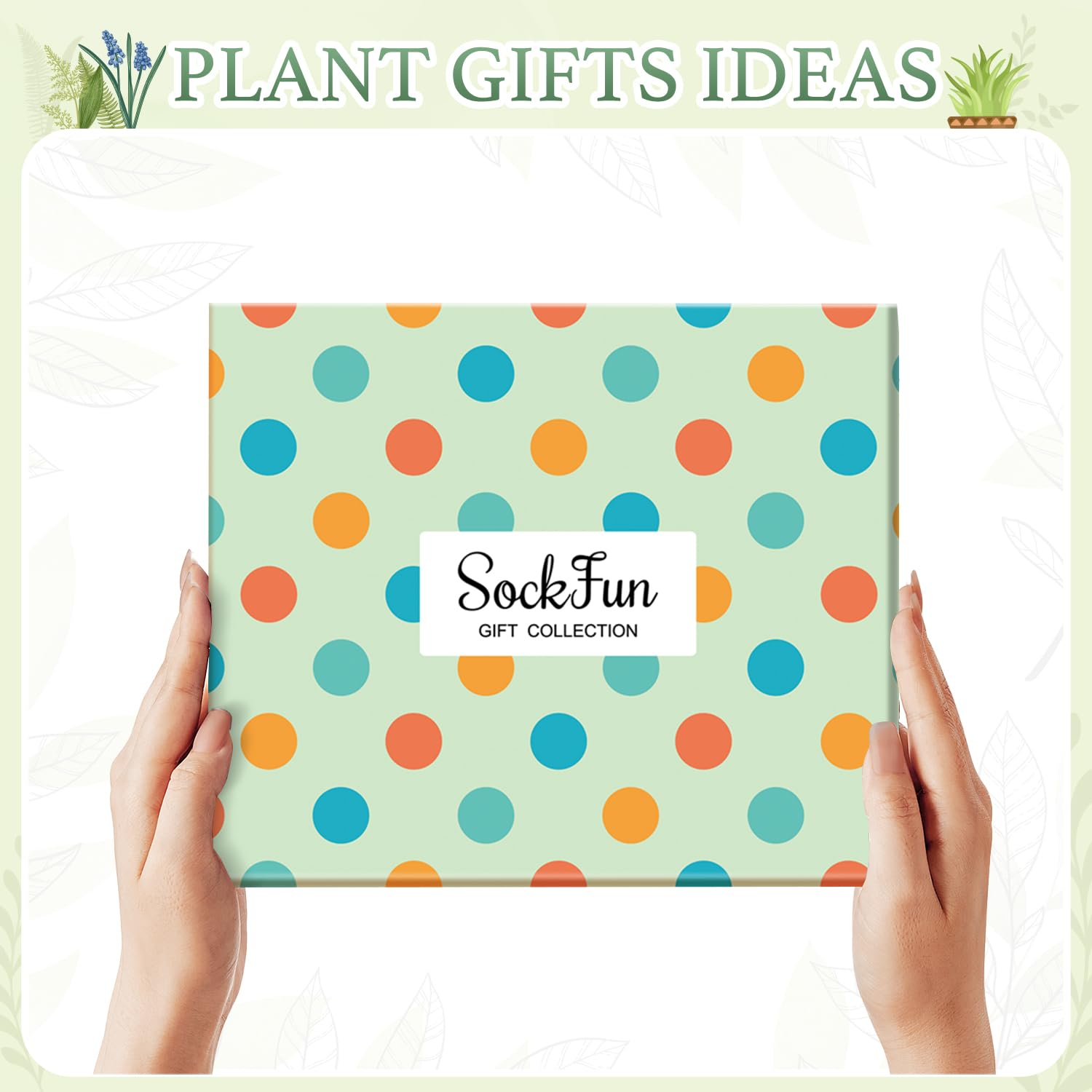 Plant Gifts for Women Men - Gardening Plant Socks for Nature Lovers