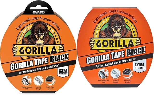 Gorilla Tape Black 32m & Tape Black 11m