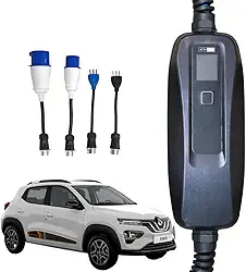 Carregador Portátil para Carro Renault Kwid E-Tech - 7.2 kW T2 ATM Ultraflex