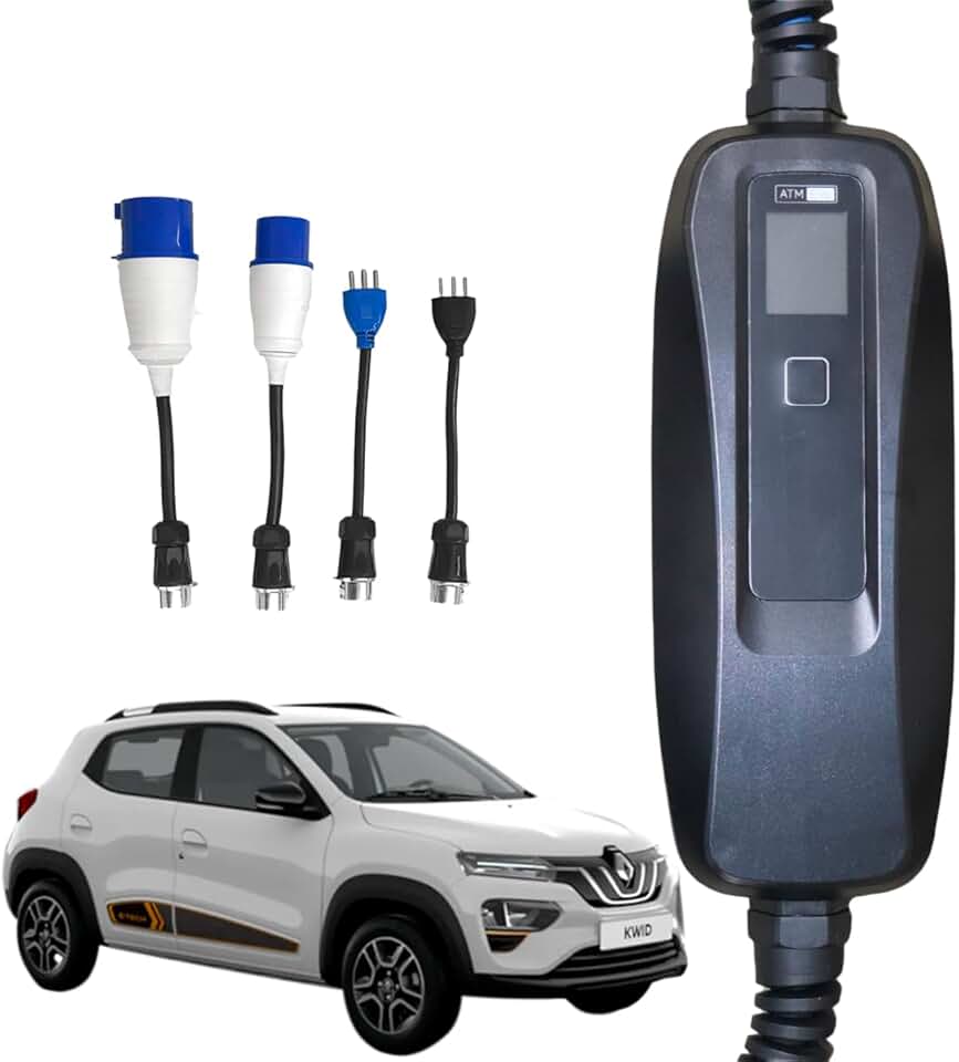 Carregador Portátil para Carro Renault Kwid E-Tech - 7.2 kW T2 ATM Ultraflex
