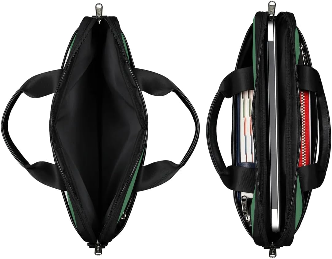 Custom Name Laptop Bags for Women Men, Personalized Text Laptop Case Shoulder Bag,Computer Bags for Work