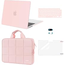 MOSISO Compatible with MacBook Air 13 inch Case M5 M4 M3 M2 2026-2022
