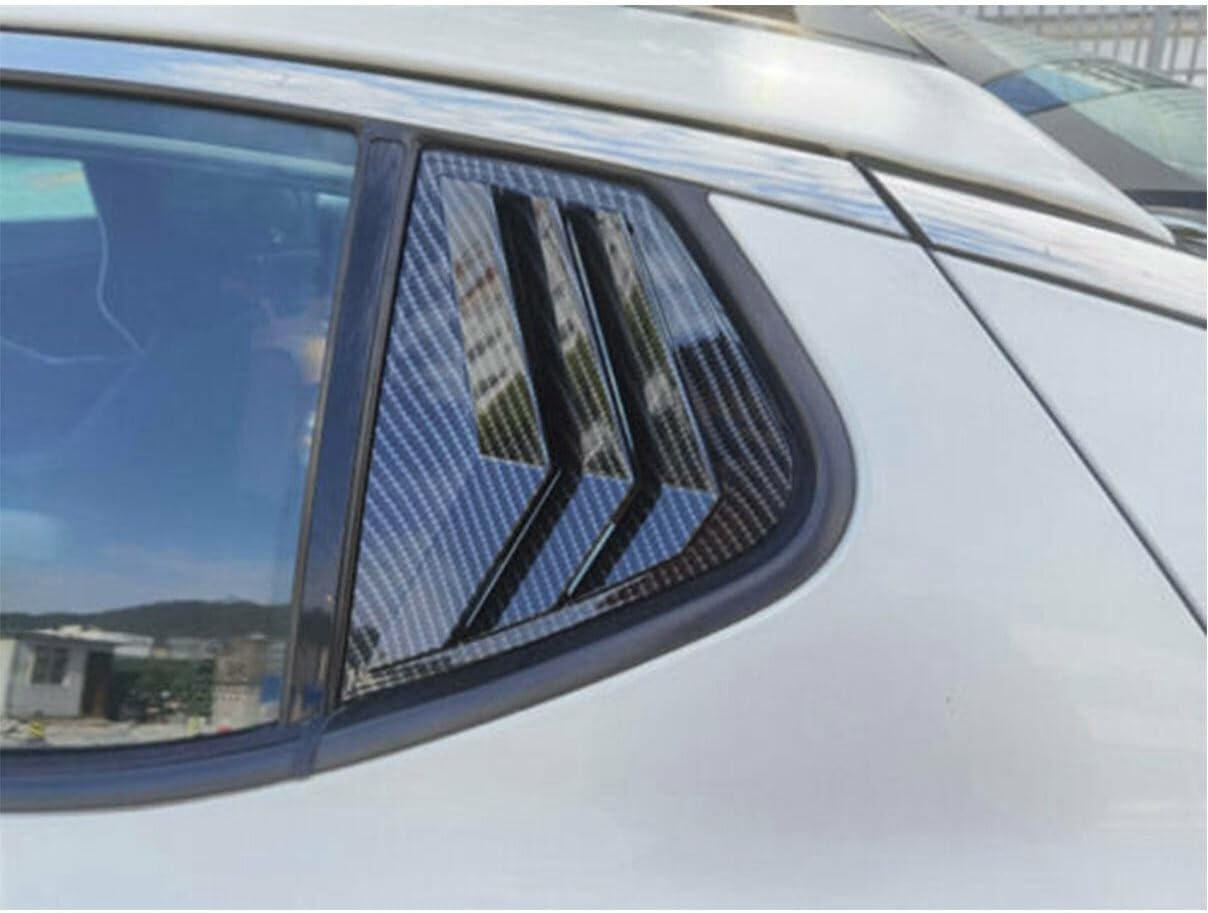 Rear Side Window Quarter Louver Cover Carbon Fiber for Kia Optima K5 2011 2012 2013 2014 2015