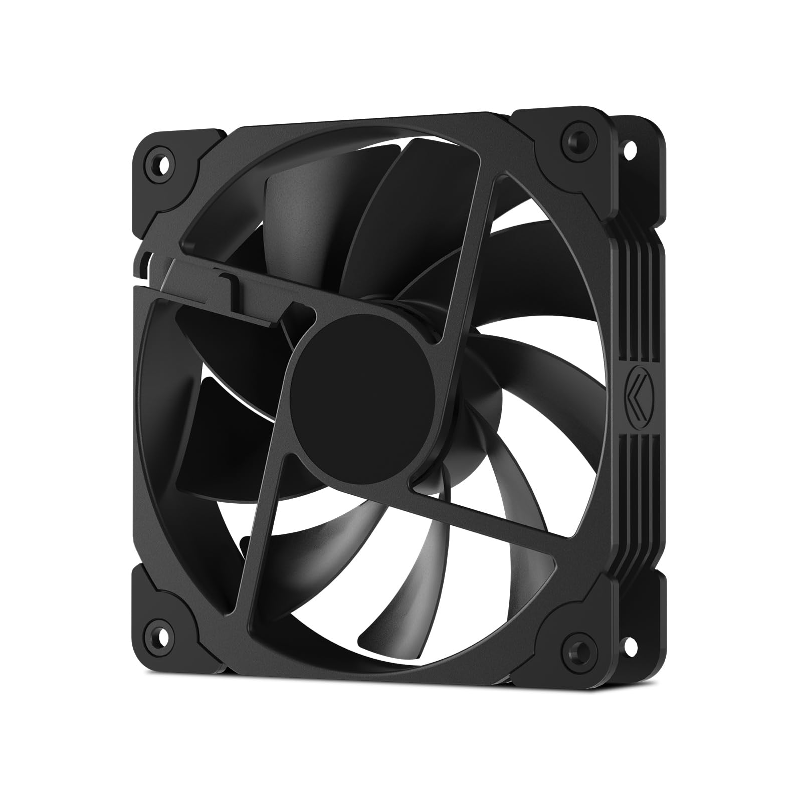 Snapklik.com : Vetroo 3 Pack Black 120mm PC Case Fans High Airflow Low ...