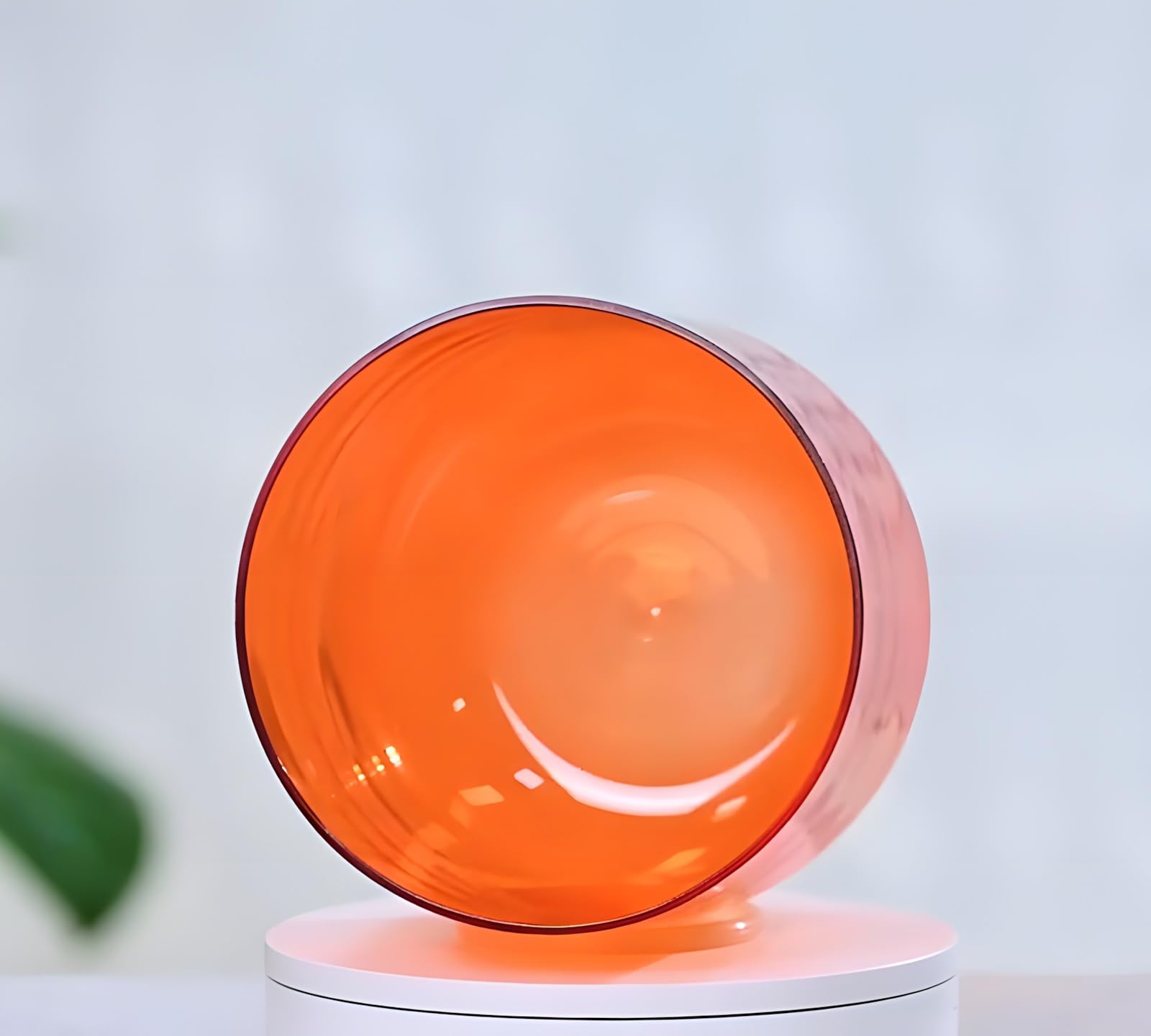 Alchemy Klangschale Aus Klarem Quarz, Natürliche Kosmische Lichtklangschale Für Klangheilung Und Meditation, Gebet, Stressabbau, D-Ton – 6 Zoll, 440 Hz + Tasche