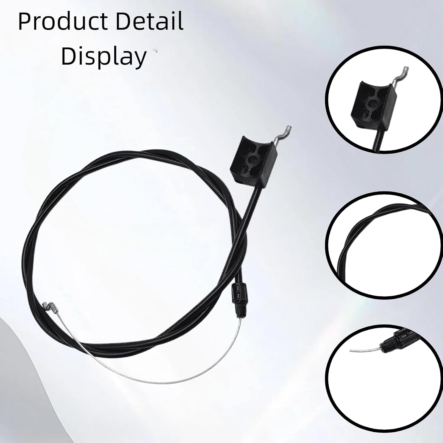 104-8677 Brake Cable Replacement for Toro 22" Recycler Lawn Mower fits Toro 20001 20003 20005 20007 20008 20009 20012 20016 20019 Replaces 1048677 290-935 Lawn Mower Brake Cable