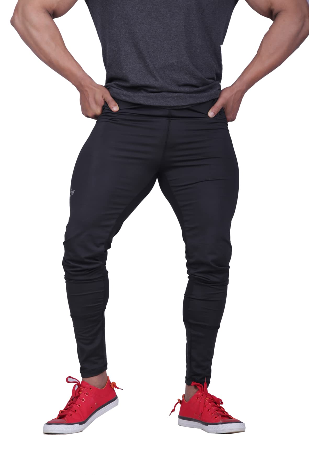 #SATTITUDESquash Series Yoga and Compression Pant - Black