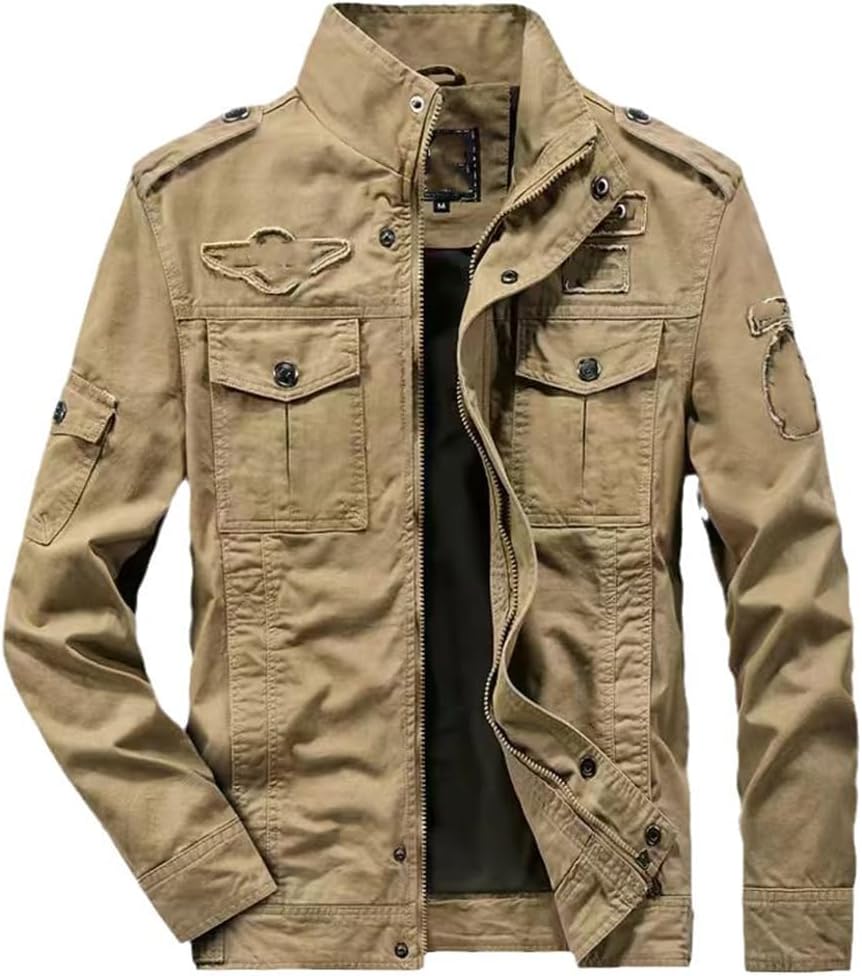 Xingfenly Military Jacket Size - Jaqueta Air Force One Spring Autumn Jackets Coat