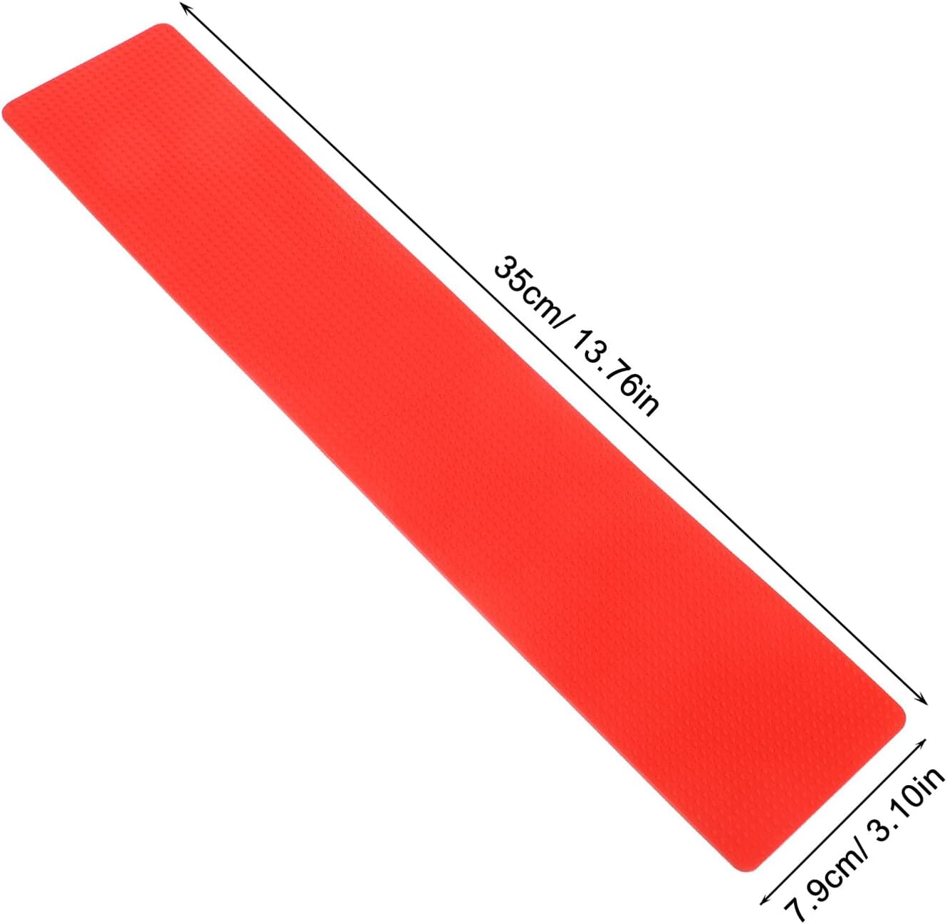 16pcs Sports Ground Marking Set Red Field Markers Official Size Pickleball Court Lines Portable Field Marking Equipment for Backyard Park Use