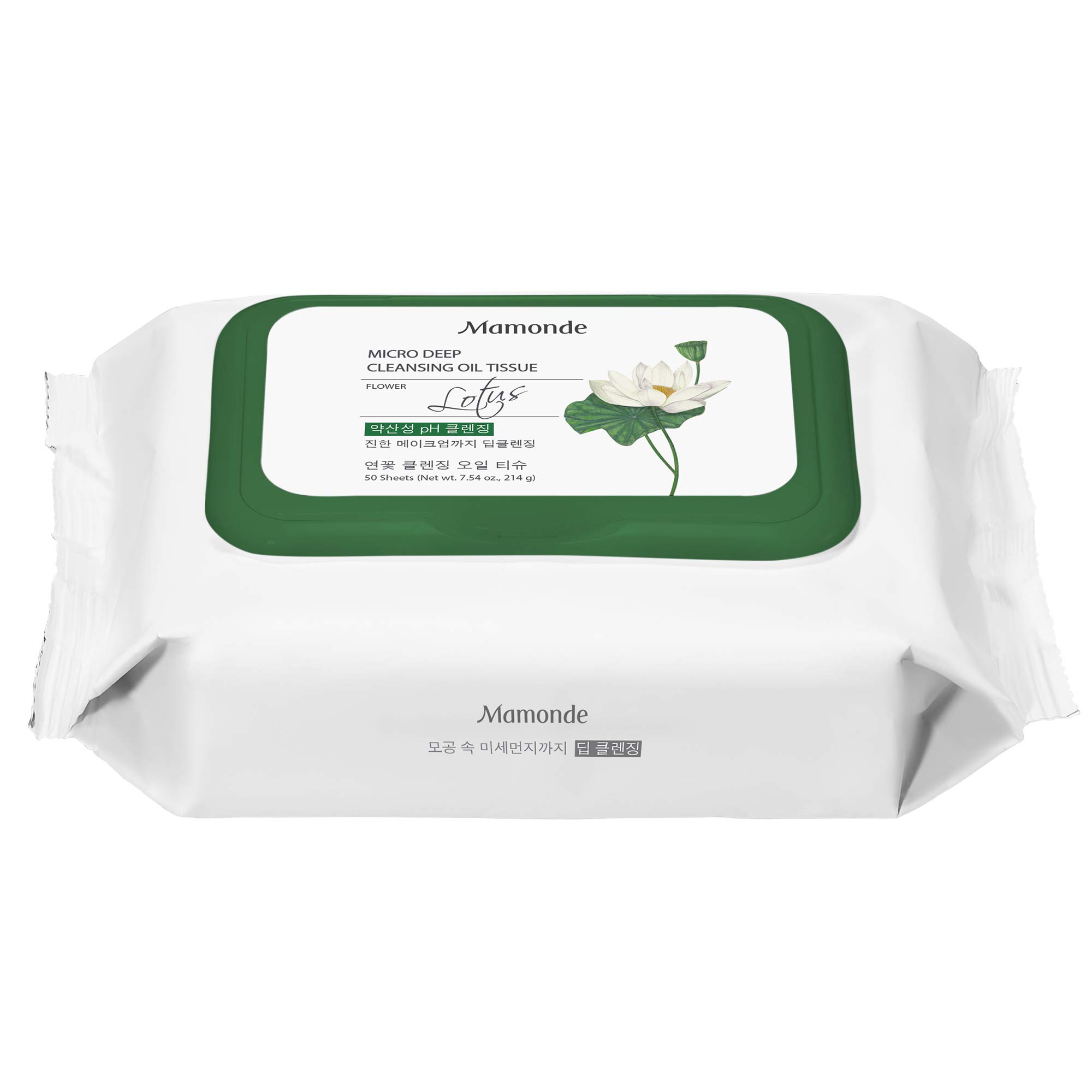 Mamonde MICRO DEEP CLEANSING OIL TISSUE 50pcs