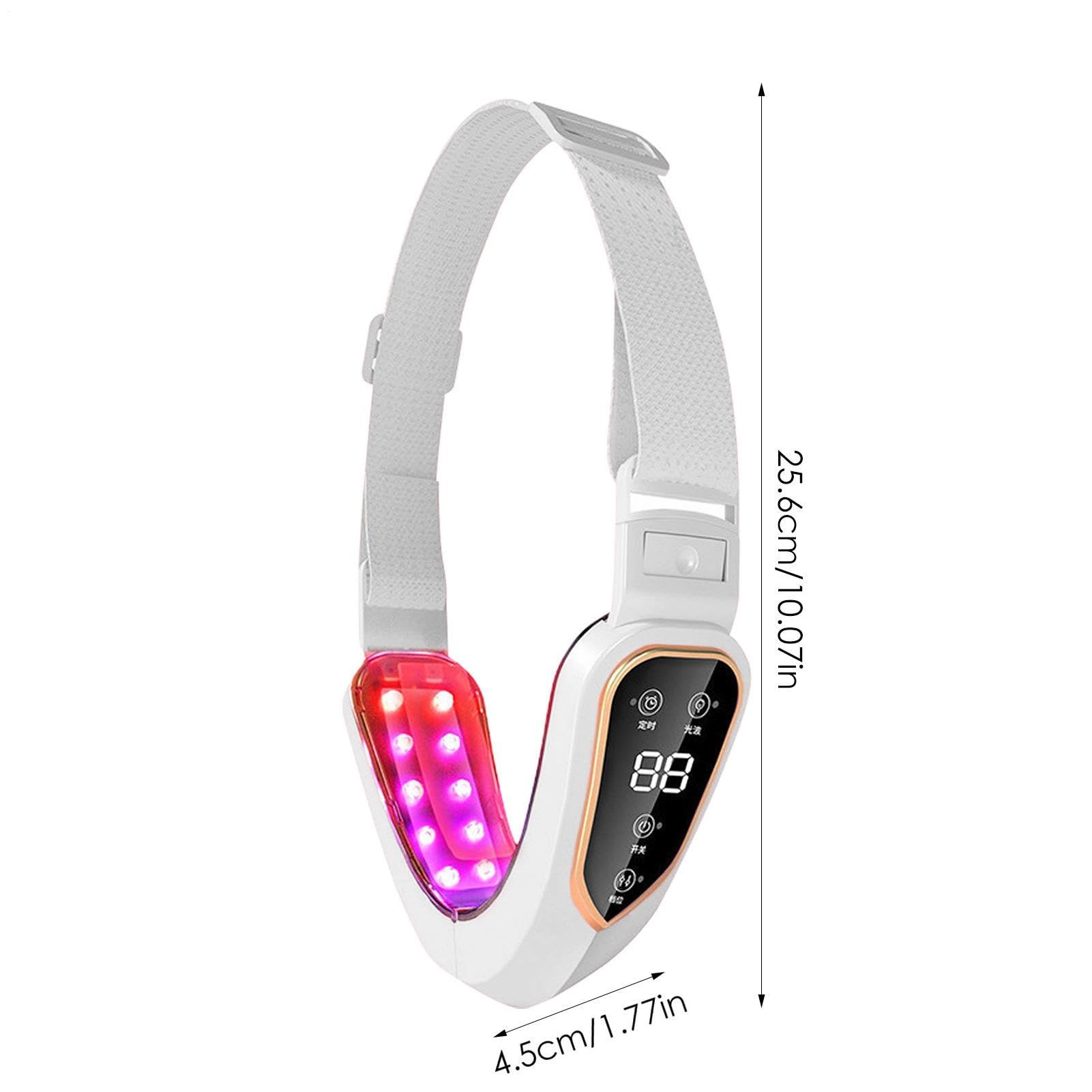 Dispositif de massage facial électrique Instrument de beauté universel | Dispositif de massage du visage avec télécommande pour les adultes Formes du visage allongées