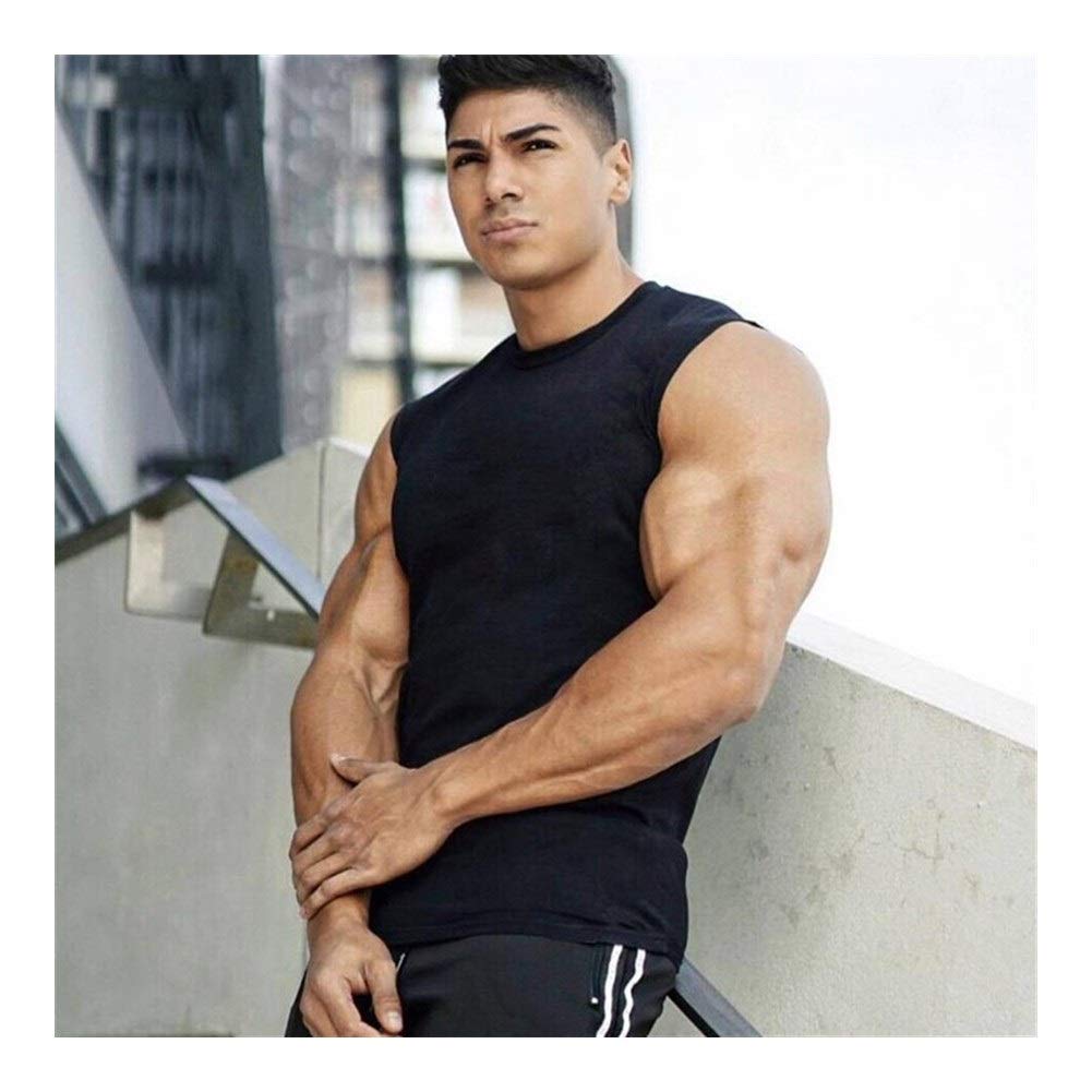 Gilet Da Palestra Da Uomo Fness Top Bodybuilding Stringer - Foto 6