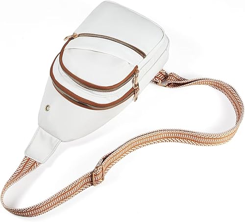 Miniatura 38 de EVANCARY Bolso bandolera pequeño para mujeres y hombres, mochila bandolera para viajes, al aire libre, senderismo Gris profundo