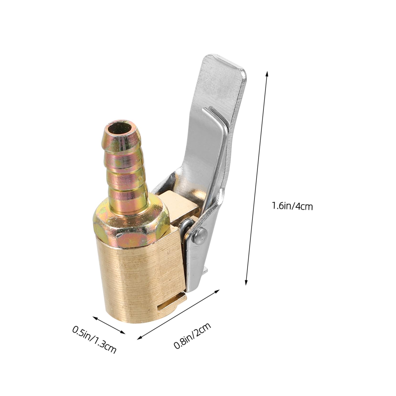 Mikinona 2pcs Heavy Duty Air Chuck Locking Tire Inflator Accessories for Air Compressor Fit for Cars Trucks Motorcycles Convenient and Versatile