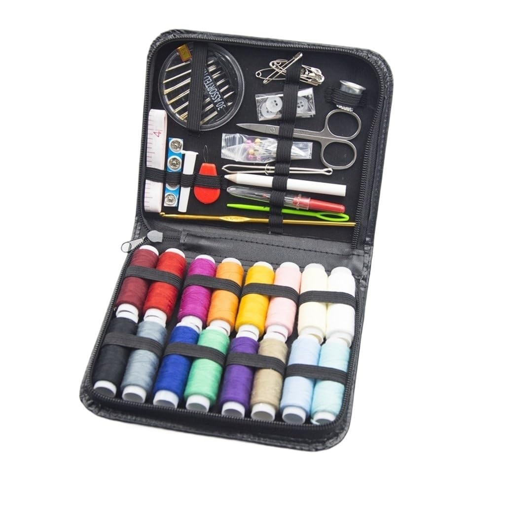 Boîte à coudre de 90 pièces pour ne plus jamais manquer de fil ni d'aiguille
