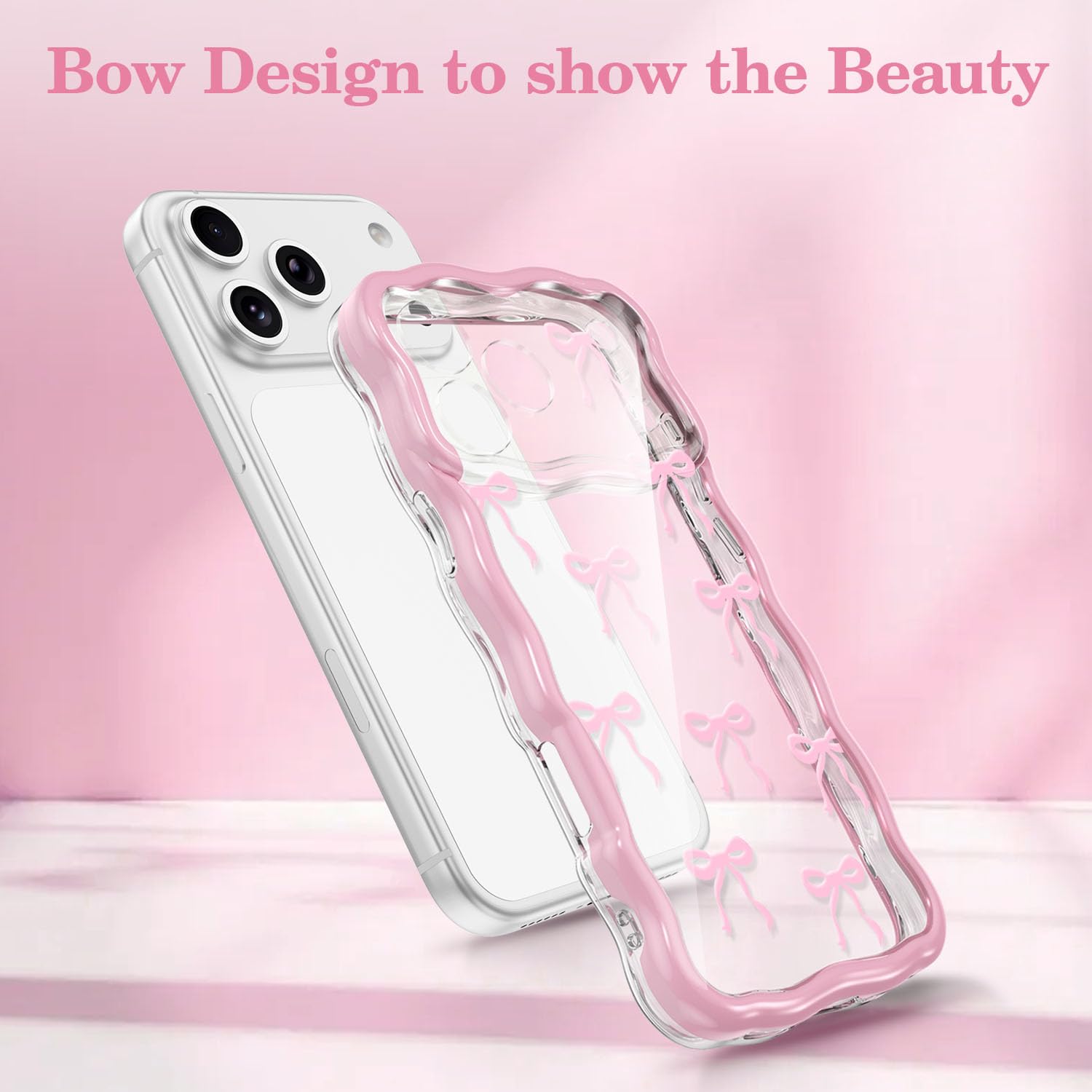 CASSETIFY iPhone 17 Pro ケース メタリックピンクリボン 【公式通販】