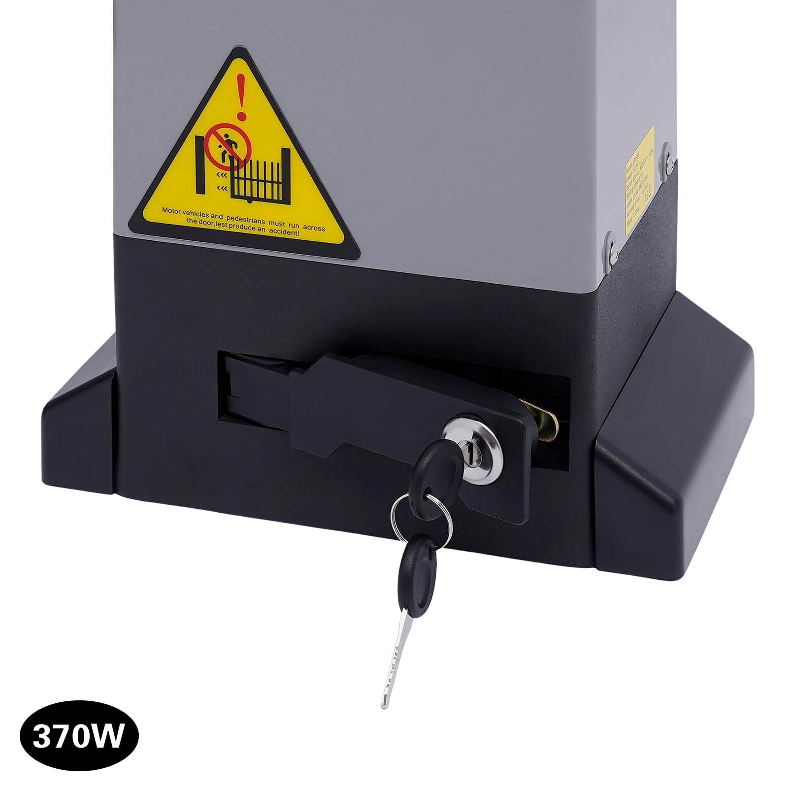 Napęd do bramy przesuwnej, zestaw 370 W, 800 kg, Smart WiFi, otwieracz bramy garażowej