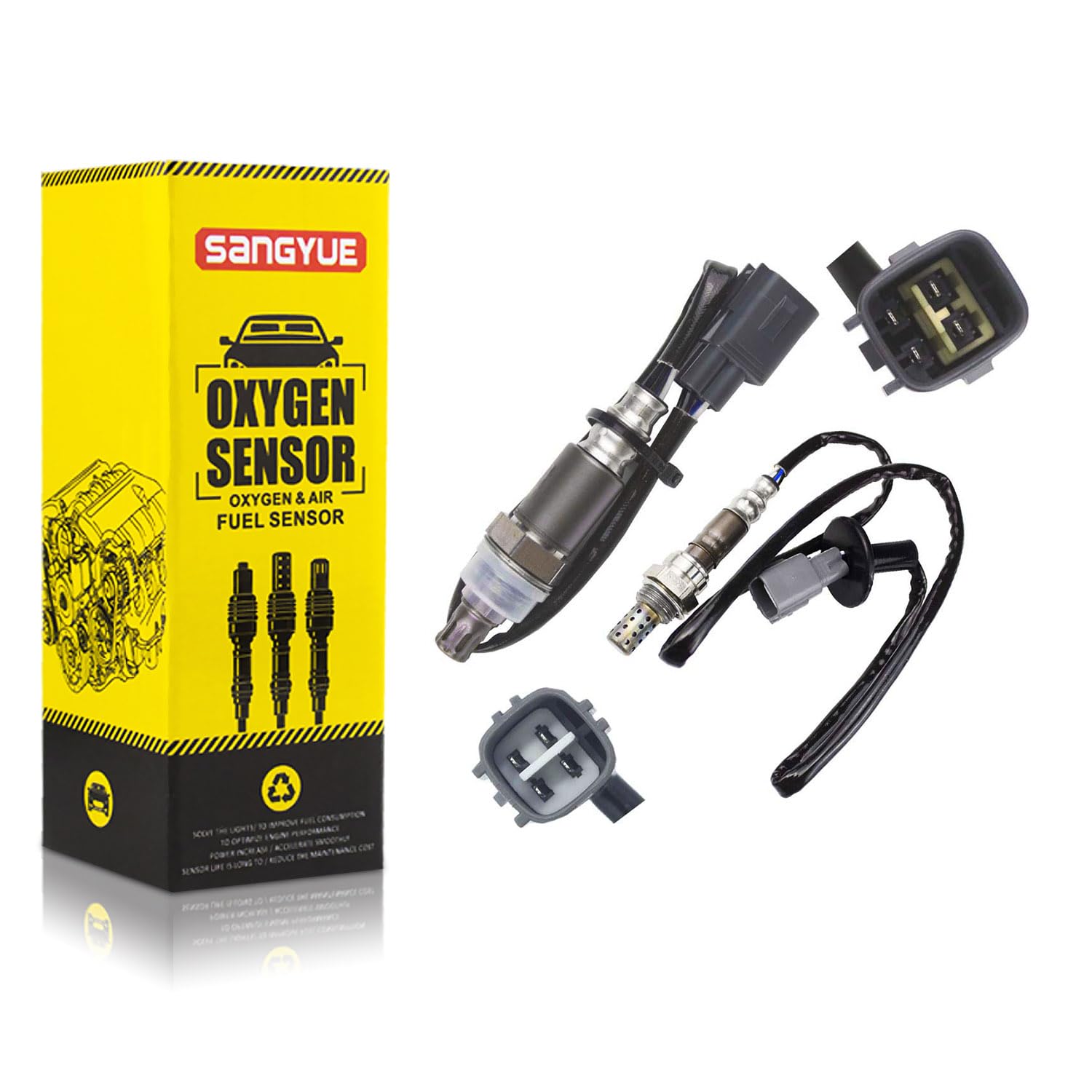 さや Amazon.com: Sangyue 2PCS Oxygen O2 Sensor 1 & 2 for 2014