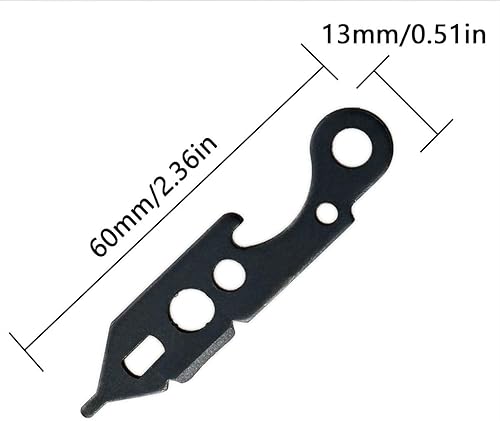 Miniatura 2 de ZRM&E 2 unids Accesorios de dardos Montaje de varilla de aluminio Dart Head Handling Dart Tools Llave de dardos para carga y descarga de varilla de