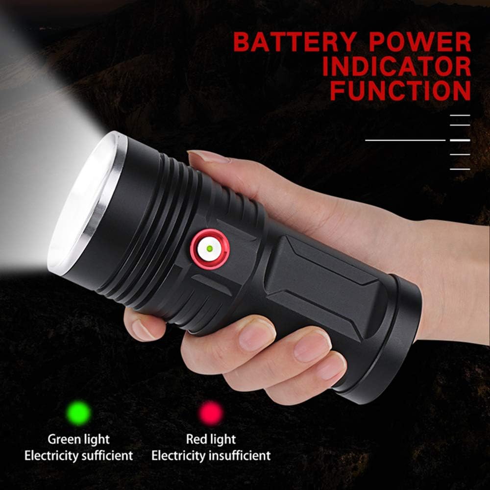 Flashlight Rechargeable LUXNOVAQ Flashlights Waterproof Image