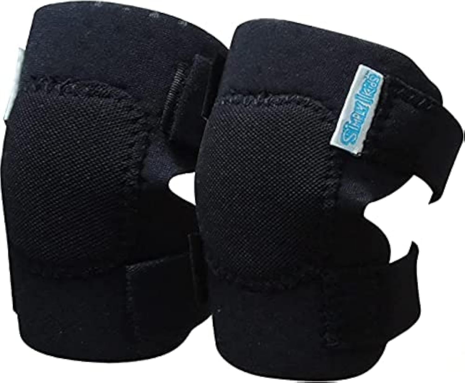 Simply Kids Baby Knee Pads for Crawling (2 Pairs), CPSIA Certified - Comfortable Knee Protector for Toddler, Infant, Girl, Boy, Crawler - Rodilleras para Bebe (Black)