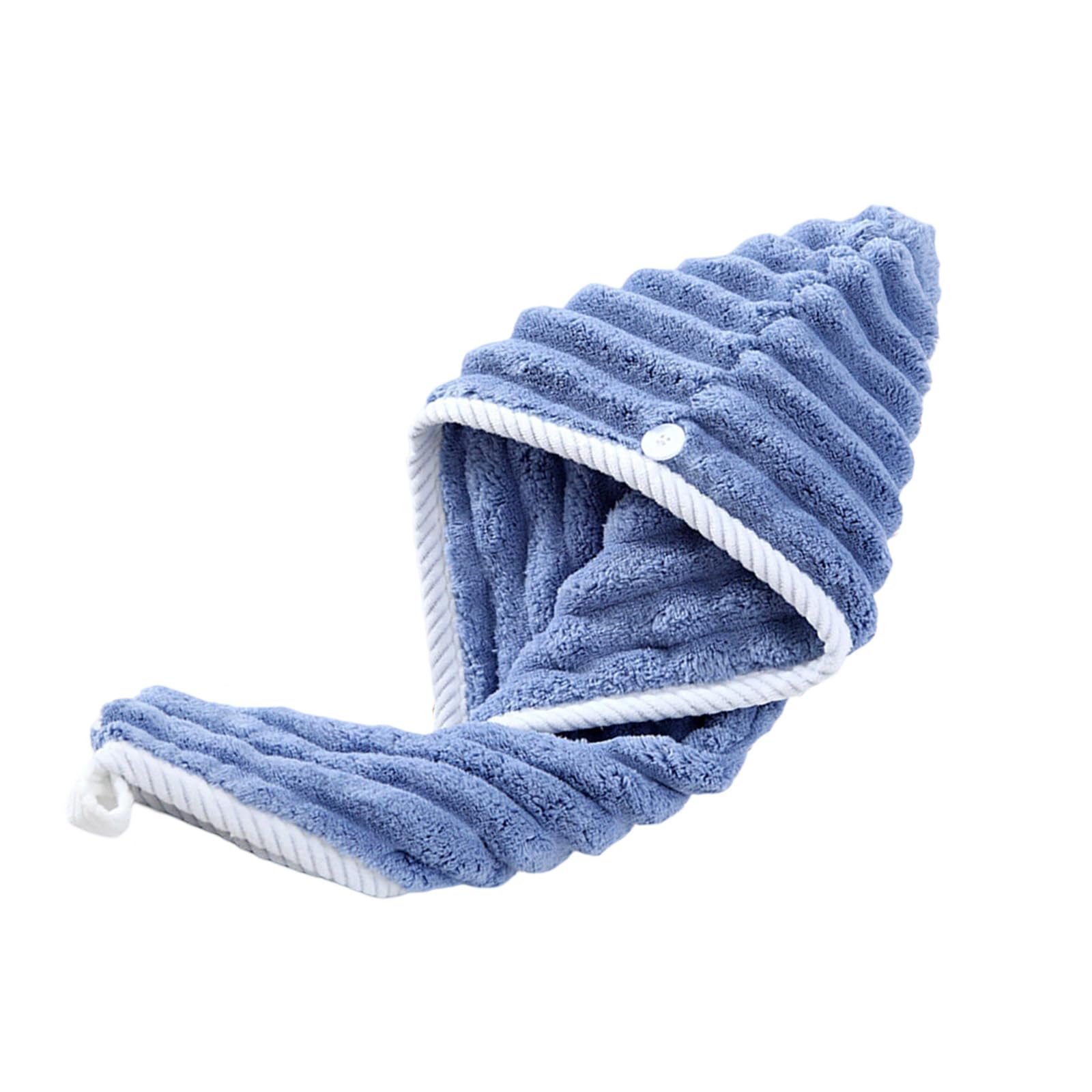 Tsophreniq Thickened Dry Hair Caps Super Absorbent Quick Drying Corals Velvets Bathing Caps Thickened Washcloth Bathroom Super Absorbent Headscarf
