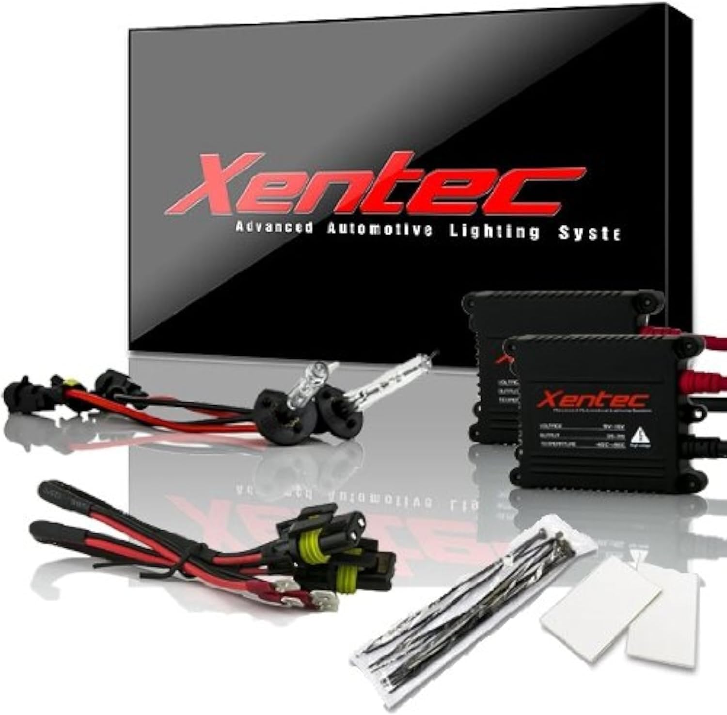 Xentec H7 6000K HID Xenon Bulb Bundle with 55W EP Alloy Slim Ballast (Ultra White)