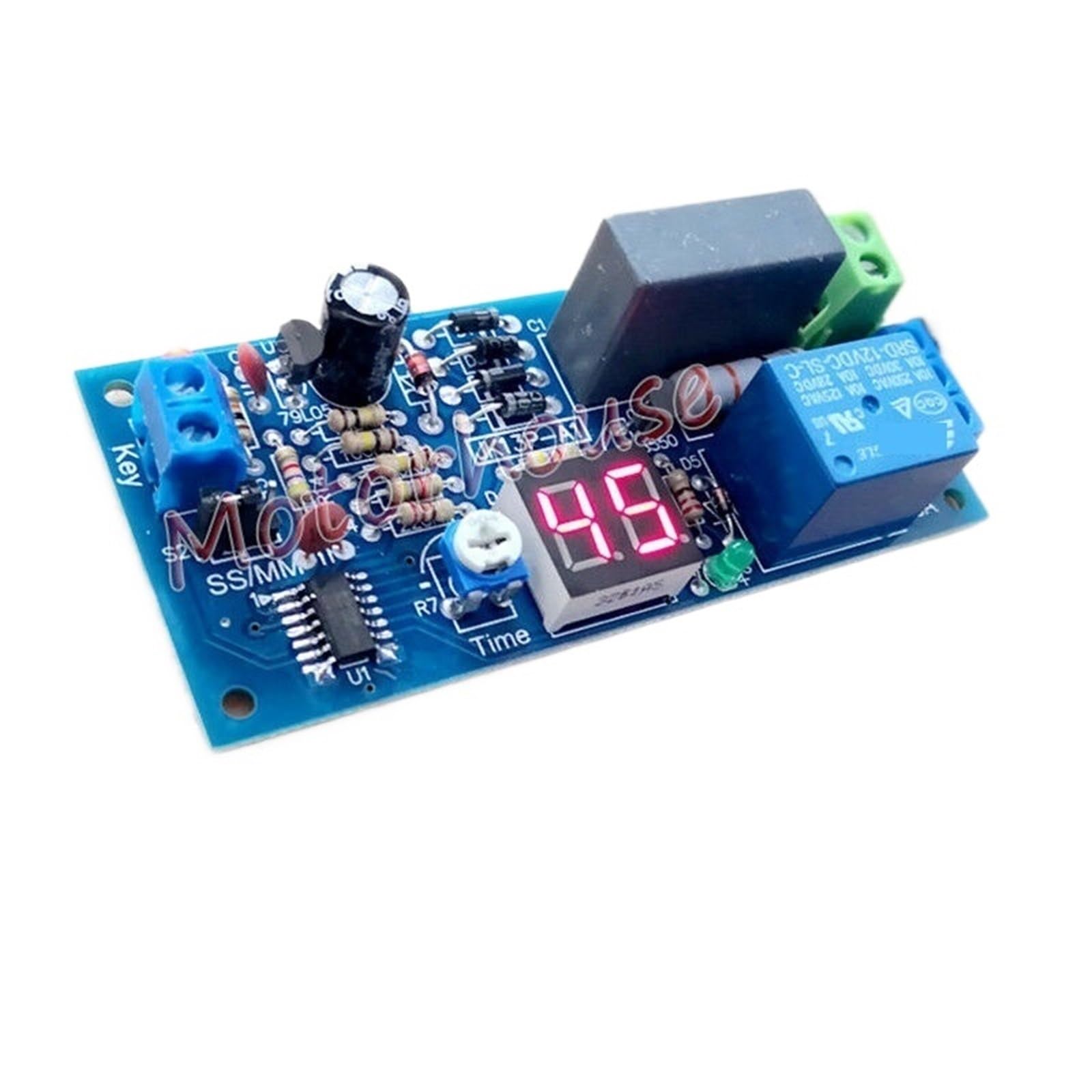 Module relais temporisé réglable AC 220V 230V avec affichage LED numérique JK13P-A
