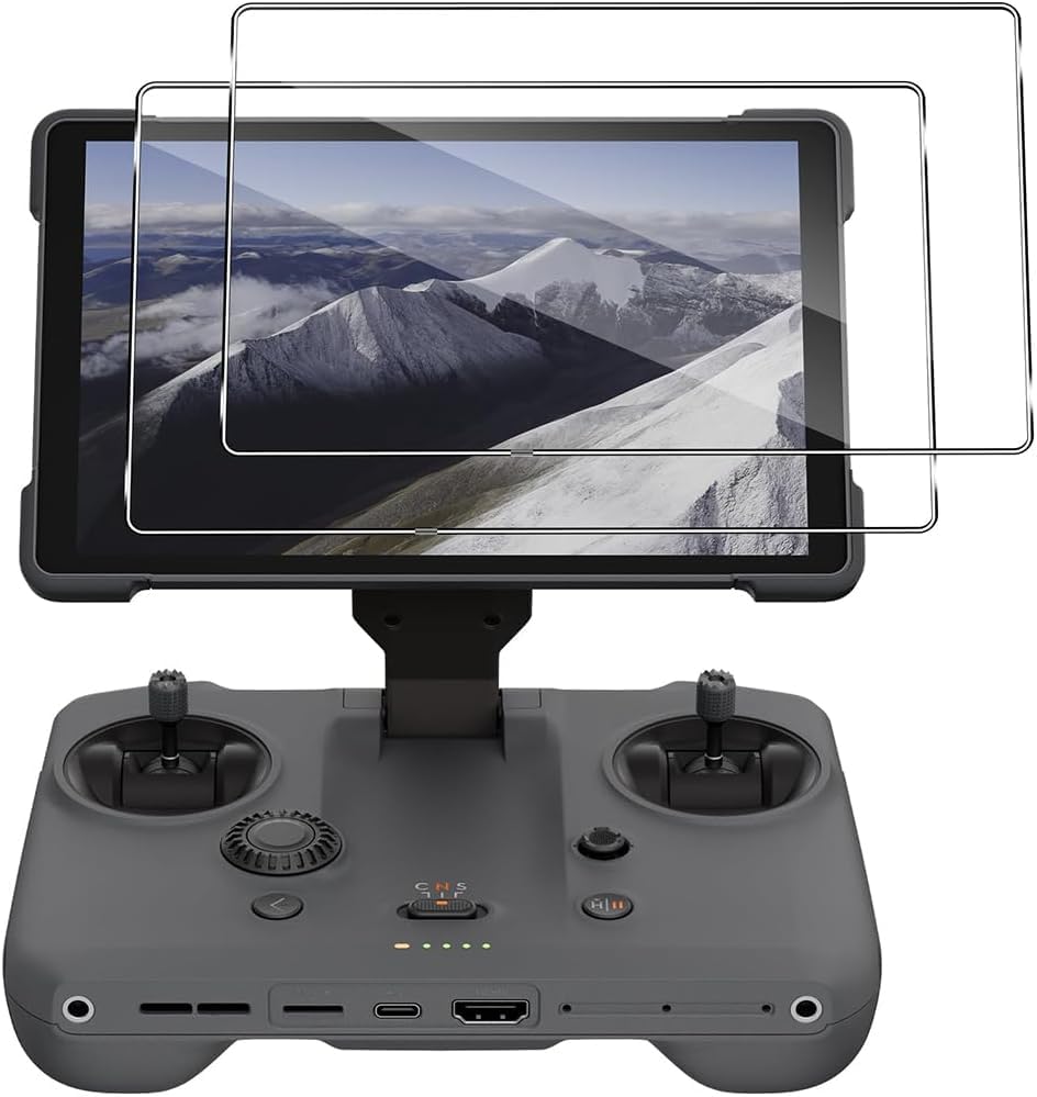 Image of STP FEEL Premium Tempered Glass Screen Protector For DJI RC Pro 2 [ Mavic 4 Pro ] Monitor Remote Controller | Pack of 2